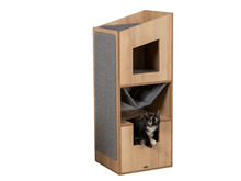 Kraapimispuu kassidele Trixie Citystyle, 105 cm, pruun/hall