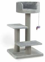 Kasside kraapimispuu Beeztees Figo, 92 cm, hall