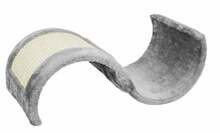 Kraapimislaud kassidele Trixie Wavy, 50 cm, hall