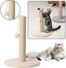 Kasside kraapimispuu Lean Cat Scratcher Tower, 40 x 30 cm, pruunikaskollane