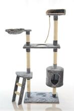 Kraapimispuu kassidele CAT215, 150 cm, hall