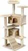 Kasside kraapimispuu Funfit Cat Stracher, 131 cm, beež