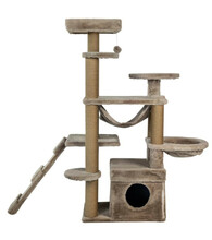 Kasside kraapimispuu DUBEX, 164 x 65 x 144 cm, pruun