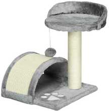 Kasside kraapimispuu PawHut, 46 cm, hall