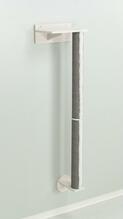 Kasside kraapimispost Trixie, 130 cm, hall/valge
