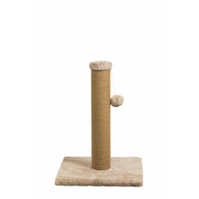 Kraapimispost kassile Dubex, 34 x 34 x 55 cm, kreemjas