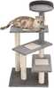 Kassipuu PawHut, 100 cm, 5 taset, 48,5 x 48,5 x 100 cm, hall