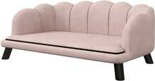 Lemmiklooma diivan PawHut, 98,5 x 60,5 x 35,5 cm, roosa