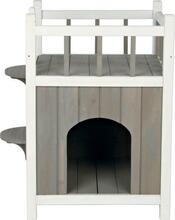 Kassimaja Trixie Natura, 45 x 65 x 45 cm, hall/valge