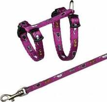 Kaelarihm Trixie Adjustable cat harness, 21 - 33 cm x 8 mm, erinevad värvid