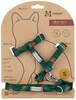 Kassi traksid koos rihmaga Amiplay BeHappy, 150 cm x 15 mm, rohelised