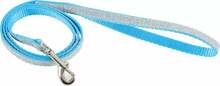 Jalutusrihm kassile Zolux Shiny Nylon 520023BLE, 100 cm x 10 mm, helesinine