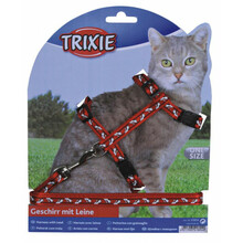 Traksid koos rihmaga Trixie, 27-46 cm, 10 mm, 1,20 m, helesinine