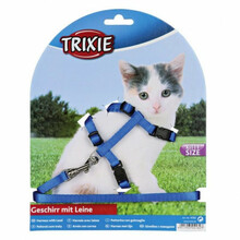 Traksid jalutusrihmaga Trixie, 19 - 31 cm x 8 mm, hall