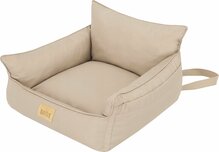 Transpordikott koertele Doggy Bee Oxford, 57 x 55 x 30 cm, beež