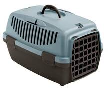 Lemmiklooma transpordipuur Gulliver 1 Stefanplast, 48 x 32 x 31 cm, hall/sinine