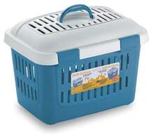 Transpordipuur Stefanplast Midi Gulliver, 45 x 33 x 33 cm, valge/sinine