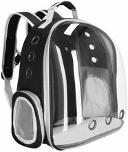 Lemmiklooma transpordi seljakott Springos PA0243, 40 x 32 x 22 cm, hall