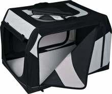 Transpordikast Trixie Vario 39721, 61 x 43 x 46 cm, must/hall