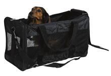 Transpordikott Trixie Ryan, 47 x 27 x 26 cm, must