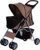 Koera jalutuskäru PawHut Dog Buggy, 75 x 45 x 97 cm, kohvipruun