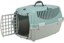 Transpordikast Trixie Capri 2, 37 x 34 x 55 cm, helehall/salvei
