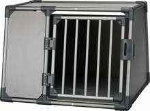 Transportpuur koertele Trixie, suurus L, 92 x 78 x 64 cm, grafiit/hall