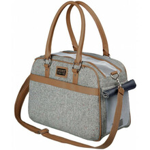 Transpordikott Trixie Helen, 19 x 28 x 40 cm, hall-heledapruun