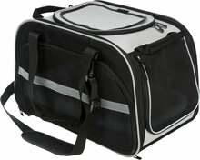 Transpordikott Trixie Valery, 29 x 31 x 49 cm, must/hall