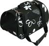 Transpordikott Zolux Flower, 43.5 x 28.5 x 25 cm, must