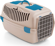 Transpordipuur Stefanplast Gulliver 3, 61 x 40 x 38 cm, valge travertiin