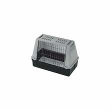 Transpordikott Ferplast Atlas Mini, 72 x 41 x 51 cm, hall/must