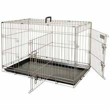 Koerapuur Flamingo Ebo, 92 x 56 x 64 cm, pruun/metall
