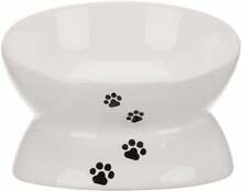 Keraamiline kauss Trixie Ceramic Bowl, 0.15 L, 13 cm, valge