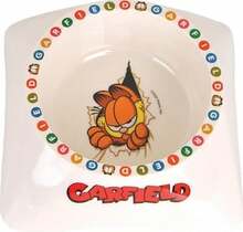 Kauss loomadele Garfield GR-6499, 14.5 cm x 14.5 cm, valge/hall