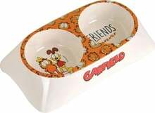 Kauss loomadele Garfield GR-6501, 15 cm x 26.5 cm, valge / kollane