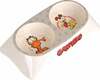 Kauss loomadele Garfield GR-6502, 15 cm x 26 cm, valge/hall