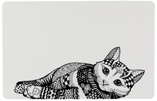 Alusmatt kausside alla Trixie Zentangle VAT008630, 44 x 28 cm, valge/must