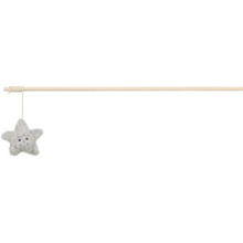 Mänguasi kassidele Trixie Xmas õng, täht, 48 cm, pruunikasbeež/hall