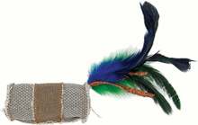 Mänguasi kassile Barry King Roller 16012, hall/lilla, 9,5 cm