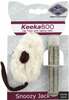 Mänguasi kassidele Europet Bernina KeekaBoo, valge, 8 cm