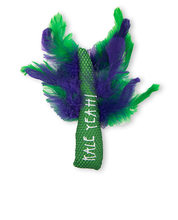 Mänguasi kassile Petstages Krazy Kale, sinine/roheline, 15 cm