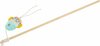 Kassimänguasi Zolux Kali Rod Fish 580737VER, roheline, 40 cm