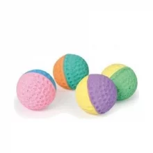 Mänguasi kassidele Camon pehme pall, 40 mm, 4 tk