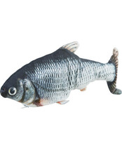 Mänguasi kassidele Trixie Wriggle Fish TX-45795, 30 cm, hall