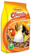 Kuivtoit väikestele papagoidele Avicentra Classic Menu, 1 kg