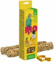RIO puuviljamaitselised pulgad papagoidele ja eksootilistele lindudele, 2x40g