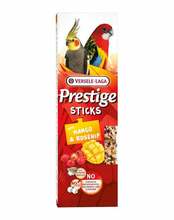 Versele-Laga Prestige Sticks keskmise suurusega papagoidele mangoga ja kibuvitsaga, 140g