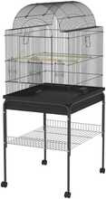 Linnupuur PAWHUT, suur, 63 x 53 x 144 cm, must