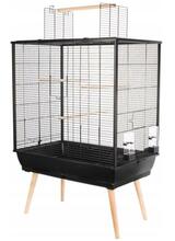 Linnupuur ZOLUX Neo JILI XL, must, 81 x 93 x 48 cm